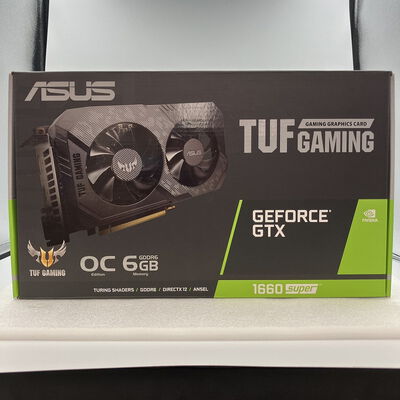 【新潟店】中古  ASUS TUF-GTX1660S-O6G-GAMING(Geforce GTX1660 SUPER 6GB PCI-E) 3290006884