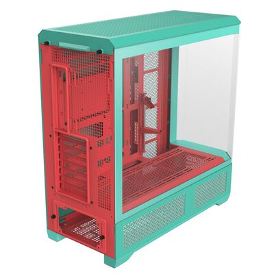 Thermaltake  View 600 TG Mint Strawberry CA-11H-00FLWN-00 (E-ATX ガラス ミントストロベリー) 