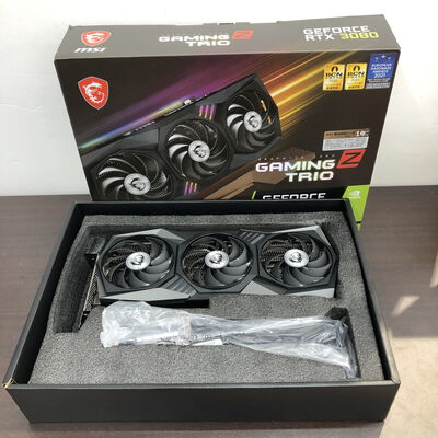 【福山ココローズ店】中古  MSI GeForce RTX 3080 GAMING Z TRIO 10G LHR (RTX3080 10GB) 183820 