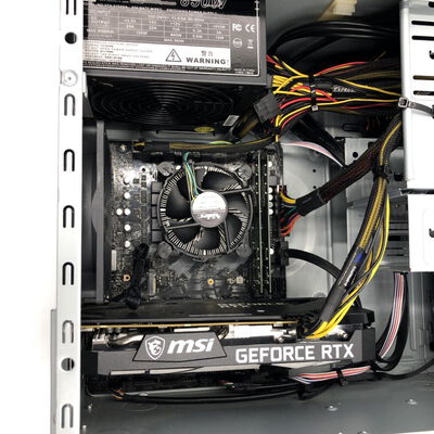 【福井日之出店】中古  インバースネット FRONTIER(Intel Core i7 10700F/16GB/SSD1TB/なし/NVIDIA GeForce RTX 3060 Ti 8GB/W11H64 MAR) 180516