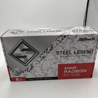 中古  ASRock RX7600 SL 8GO RX7600 Steel Legend 8G OC (RX7600 8G) 162751 