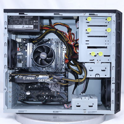 【通販センター】中古  インバースネット FRONTIER(AMD Ryzen 5 5600X/16GB DDR4 (PC4)/SSD500GB/なし/NVIDIA GeForce RTX 3060 12GB/W11H64 MAR) 203779 