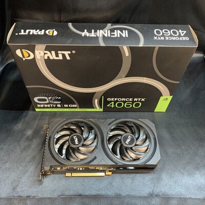 【横浜駅前店】中古  Palit NE64060S19P1-1070L(RTX4060 8G Infinity 2 OC) 175581 