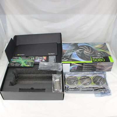 【通販センター】中古  Palit NE75080T19T2-GB2030G (RTX5080 GameRock OC 16GB) 176535 