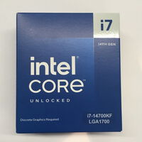 中古  INTEL Core i7 14700KF  (1700/3.4G/33M/C20/T28) 160701 