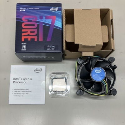 【町田店】中古  INTEL Core i7 8700 (1151/3.20GHz/12M/C6/T12) 136198 