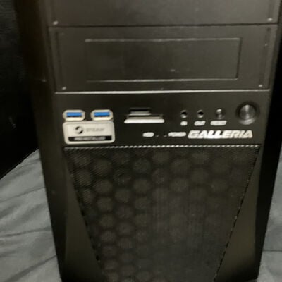 【大須店】中古  GALLERIA XT(i7 9700/16GB/SSD512GB/HDD1TB/なし/GTX1660Ti/W10H) 3120022487 