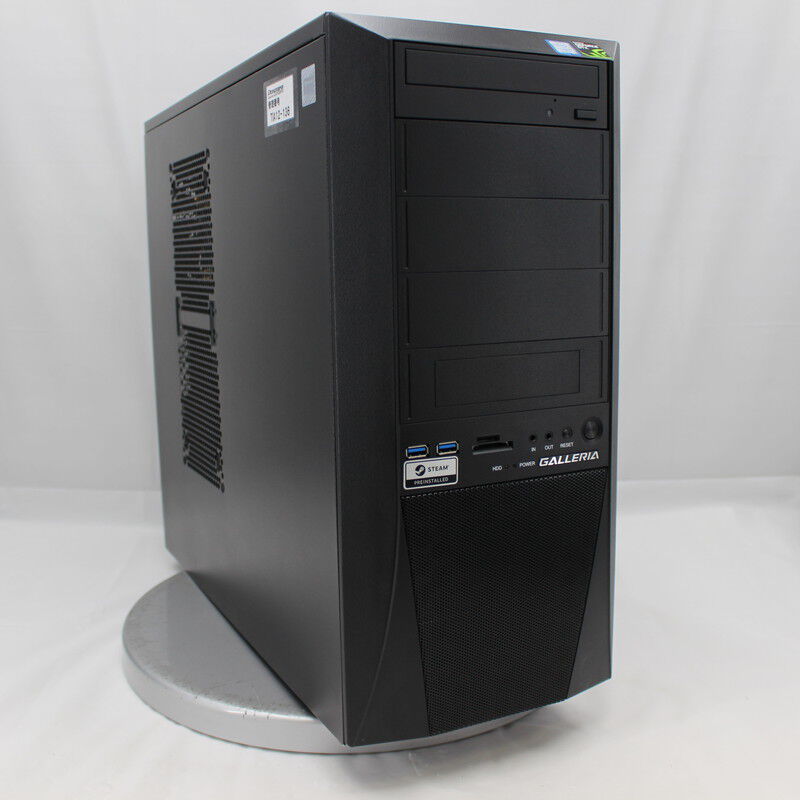 中古 THIRDWAVE GALLERIA KT(Intel Core i7 9700/16GB/SSD512GB/DVD