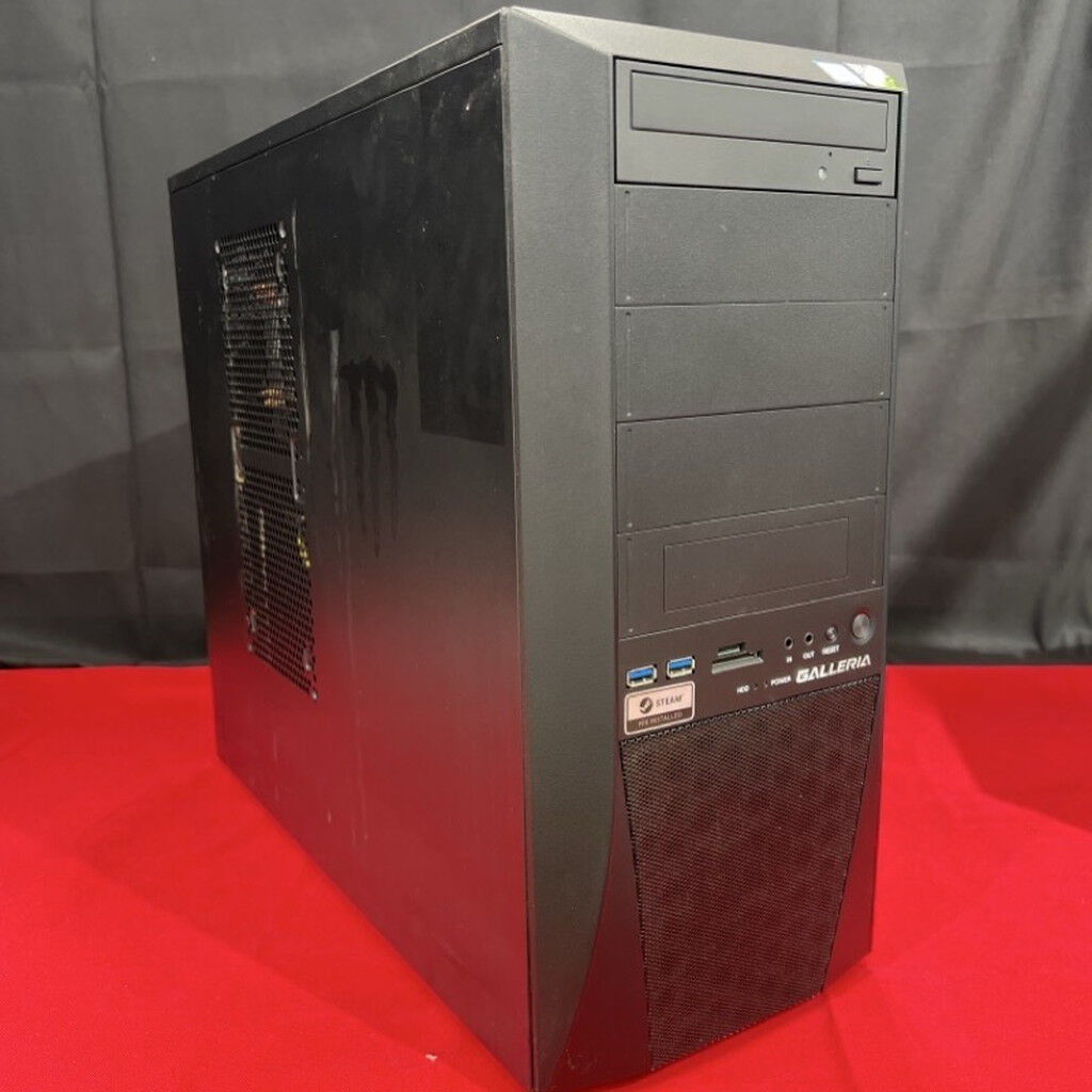 中古 GALLERIA XT(i7 9700/16GB/SSD512GB＋HDD1TB/DVD-ROM/GTX1660Ti