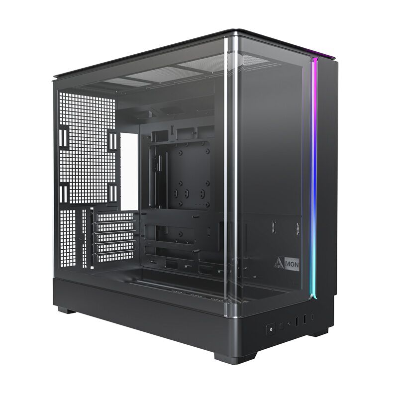 MONTECH KING 15 Black (MicroATX ガラス ブラック) ｜ パソコン通販の