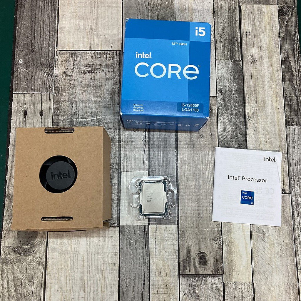 中古 インテル Core i5-12400F LGA1700 クーラー、保証書付 Intel 〔中古〕インテル® Core™ i5-12400F プロセッサー BOX（中古保証