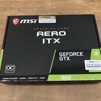 中古  MSI GeForce GTX 1650 AERO ITX 4G OC（GTX1650 4GB） 3480036099 
