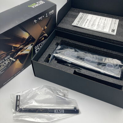 【神戸・三宮店】中古  ELSA GeForce RTX 3070 ERAZOR X GD3070-8GEREZX (RTX3070 8G) 3430006373 