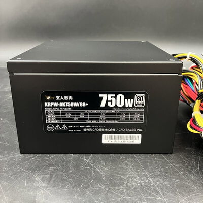 【大須店】中古  玄人志向 KRPW-AK750W/88+(ATX 750W 80+S) 3120024060 