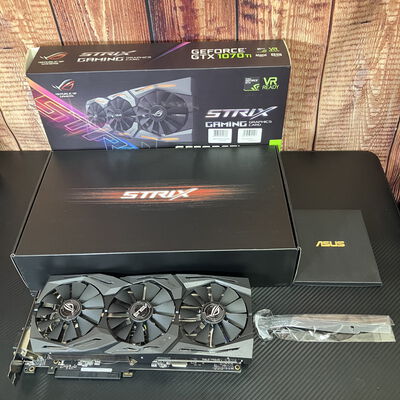 【富士青葉店】中古  ASUS ROG-STRIX-GTX1070TI-A8G-GAMING (8G GDR5) 136239 