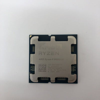 【長野稲里店】中古  AMD Ryzen 9 9950X3D (AM5/4.3GHz/144M/C16/T32/170W) 177127 