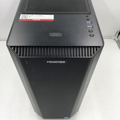 【福井日之出店】中古  FRONTIERゲーミングPC(i7 12700F/32GB/SSD1TB/RTX3080/W11H) 5200001150 