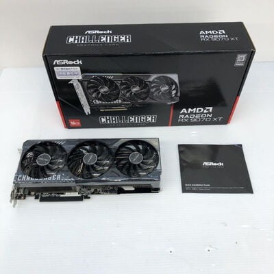【徳島住吉店】中古  ASRock Radeon RX 9070 XT Challenger 16GB（RX9070XT 16GB） 3480039383 