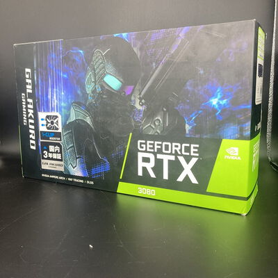 【宇都宮鶴田店】中古  玄人志向　GG-RTX3080-E10GB/TP（RTX3080　10G） 5280000740 