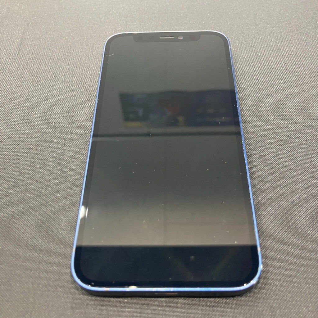 中古 Apple iPhone12 mini 5.4インチ 128GB (ブルー) 国内版SIM