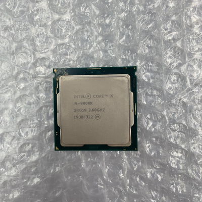 【座間相武台】中古  INTEL Core i9 9900K (1151/3.60GHz/16M/C8/T16) 138482 