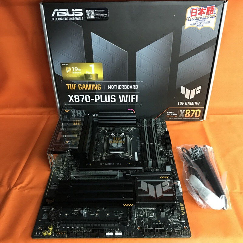 中古 ASUS TUF GAMING X870-PLUS WIFI(X870 AM5 ATX DDR5 172207