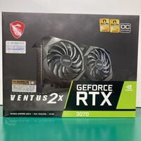 中古  【LHR版】MSI GeForce RTX 3070 VENTUS 2X 8G OC LHR (RTX3070 8GB) 146437 