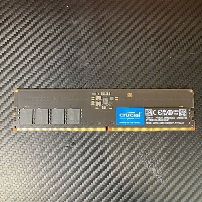 【富士青葉店】中古  Crucial CT16G52C42U5.M8G1(DDR5 PC5-41600 16GB) 183231 