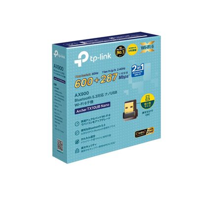 TP-Link  Archer TX10UB Nano (AX900 Bluetooth 5.3 Nano USB Wi-Fi子機) 