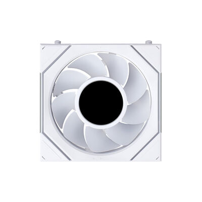 Lian-Li  UNI FAN SL-INF FLEX WT LCDモデル リバースブレード 12RSLIND1F1W (120mm ARGB ホワイト  LCD リバースファン) 