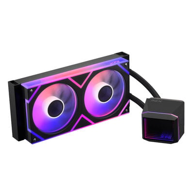 ADATA  LEVANTE II 240 オールインワン CPU 水冷クーラー LEVANTEII240-BKCWW (240mm ブラック) 
