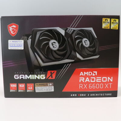 【札幌店】中古  MSI Radeon RX 6600 XT GAMING X 8G (RX6600XT 8GB) 146750 