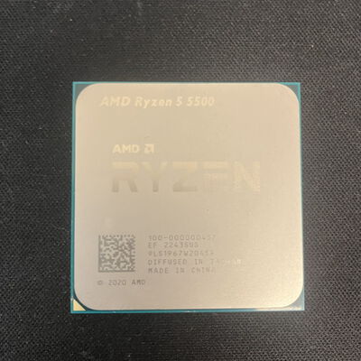 【大宮店】中古  AMD Ryzen 5 5500 (AM4/3.6GHz/19M/C6/T12/65W) 150184 