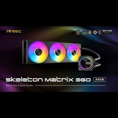 Antec  Skeleton Matrix 360 ARGB (ブラック) 