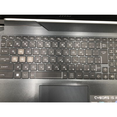【水戸赤塚店】中古  MSI Cyborg 15 A13U(i7-13620H/16GB/SSD512GB/-/RTX3050/15.6/1920&times;1080/W11H) 4680003399 