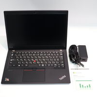 中古  LENOVO ThinkPad X13 (AMD Ryzen 5 Pro 4650U 2.10GHz/32GB/SSD256GB/-/オンボード/13.3/1920x1080/Wi-Fi/WEBCAM/W11P/Microsoft Office Home and Business 2024) 184183 