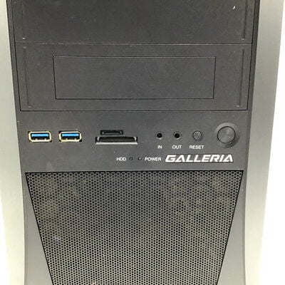 【白山FM松任店】中古  GALLERIA XT(i7 8700/16GB/HDD1TB/DVD/GTX1060 6GB/W10H) 4950001173 