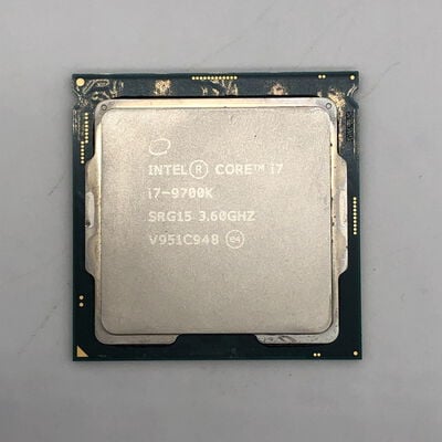 【郡山安積店】中古  INTEL Core i7 9700K (1151/3.60GHz/12M/C8/T8) 138481 
