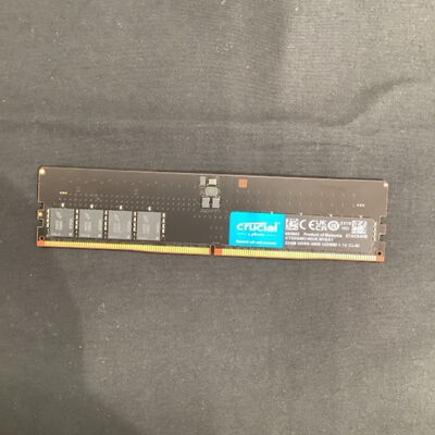 【静岡東瀬名店】中古  Crucial CT32G48C40U5.M16A1 (DDR5 PC5-38400 32GB) 198900 