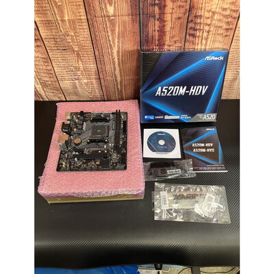【富士青葉店】中古  ASRock A520M-HDV (A520 AM4 mATX DDR4) 143667 