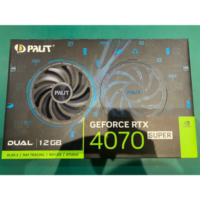 【鹿児島店】中古  Palit NED407S019K9-1043D (RTX4070 SUPER 12GB) 163398 