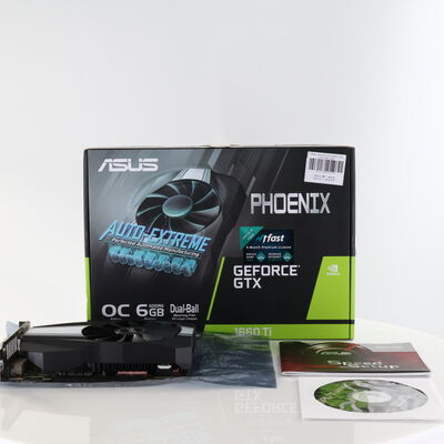 【秋葉原本店】中古  ASUS PH-GTX1660TI-O6G (GTX1660TI GDR6 6GB) 139069 