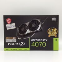 中古  MSI GeForce RTX 4070 VENTUS 2X 12G OC (RTX4070 12GB) 157129 