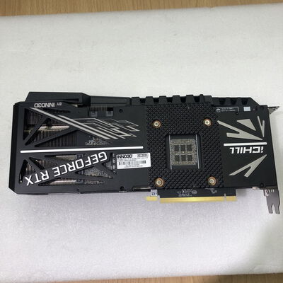 【甲府飯田店】中古  INNO3D RTX 3080 ICHILL X3OC GDDR6X 3XDP -HDMI-10GB (RTX3080 10GB) 4720001733 