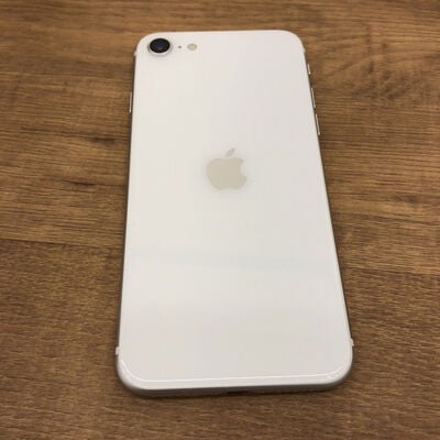 【宇都宮鶴田店】中古  【SIMロック解除済み】【au】Apple iPhoneSE 4.7インチ (第2世代/2020) 64GB (ホワイト) MHGQ3J/A 新パッケージ版 155748【在庫処分!】 