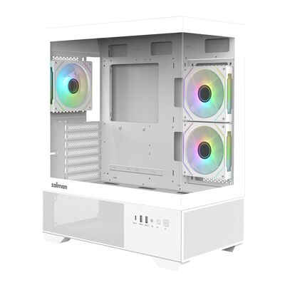 ZALMAN  CHRONIX V2 White (ATX ガラス ホワイト) 