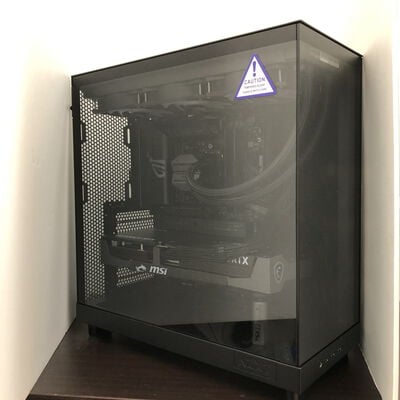 【福山ココローズ店】中古  自作PC(Ryzen 9 9950X/32GB/SSD500GB/RTX5070Ti/W11H) 5090001021 