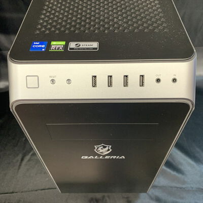 【横浜駅前店】中古  THIRDWAVE GALLERIA RM5C-R36T (Intel Core i5 12400 /16GB/SSD512GB//RTX3060Ti/W11H/有線LAN◯無線LAN?) 3400008951 