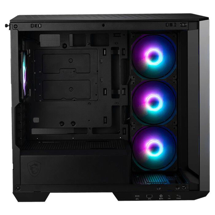 MAG PANO M100R PZ ブラック MSI MAG PANO M100R PZ Micro ATX Tower Gaming Case - MSI-US
