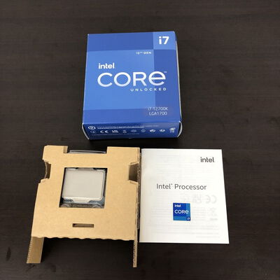 【長野稲里店】中古  INTEL Core i7 12700K (1700/3.6G/25M/C12/T20) 147857 